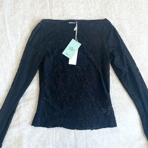 Gina tricot black Long Sleeve Top